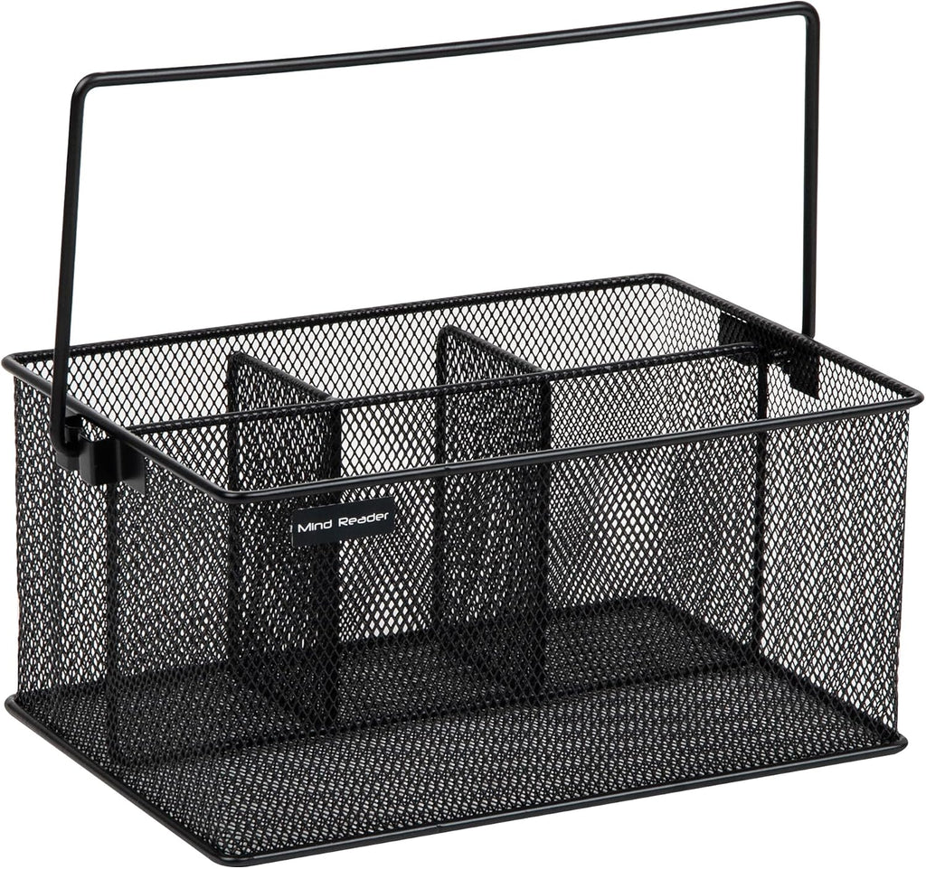Metal Mesh Utensil Caddy - main view