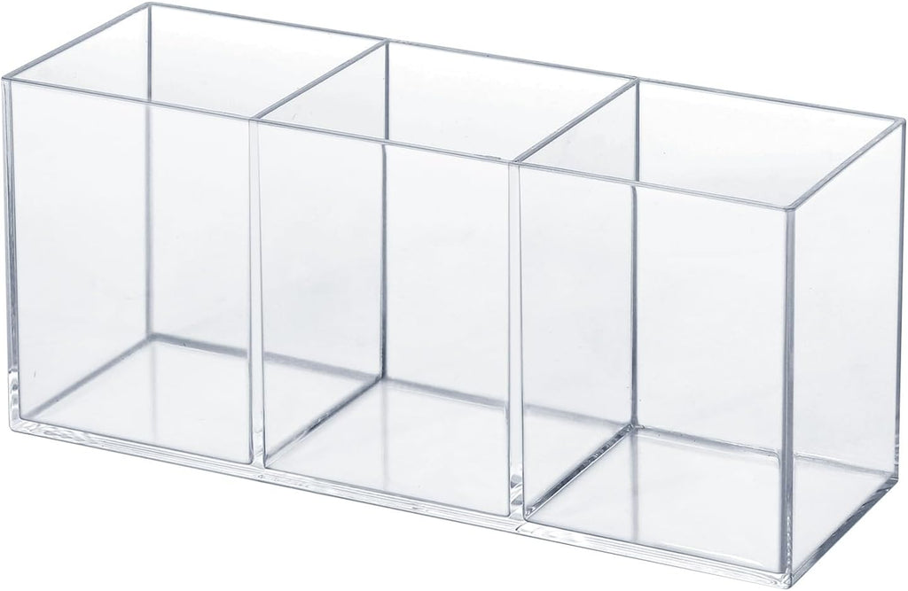 Clear Four-Compartment Countertop Caddy - main view