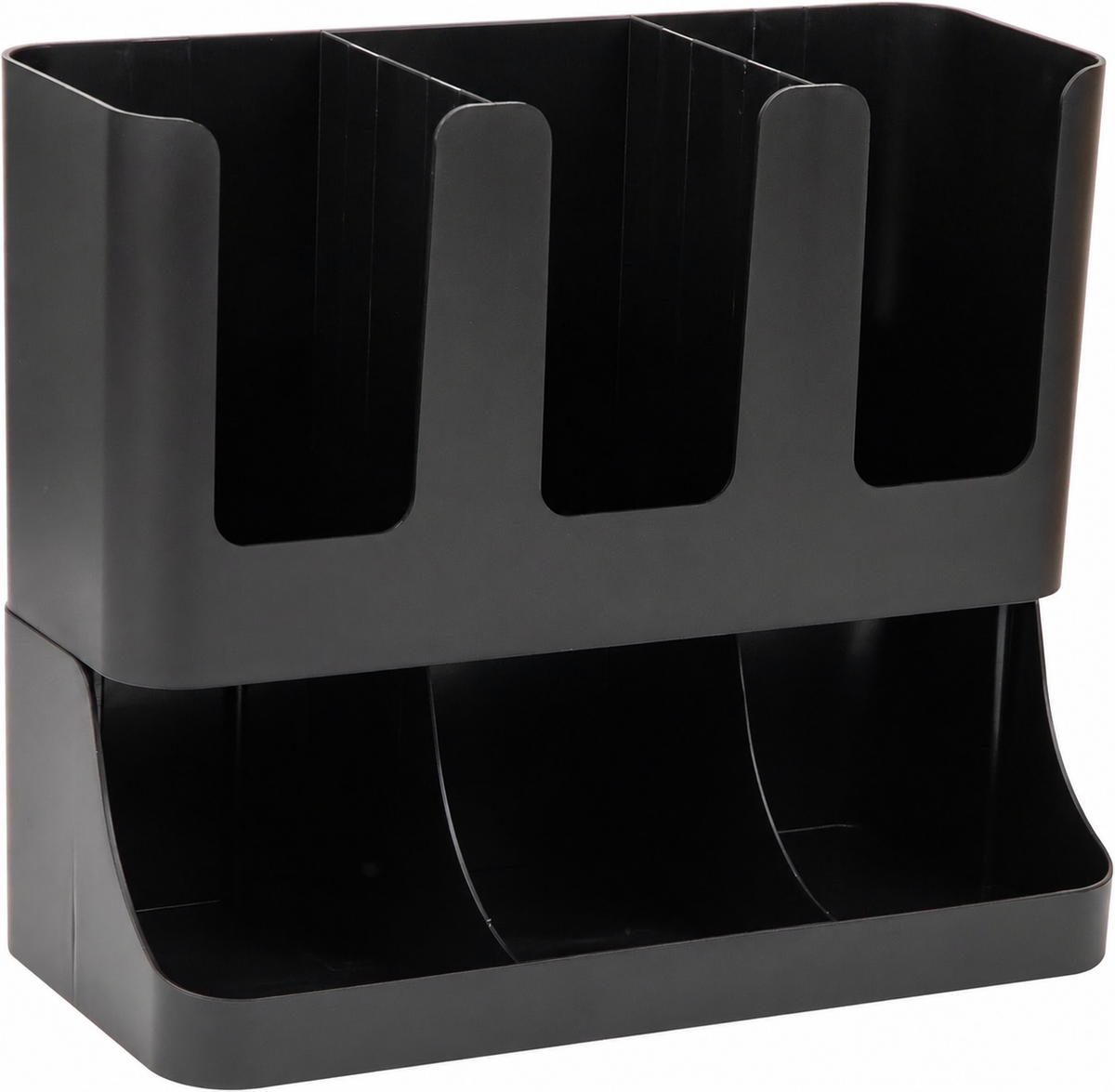 Six-Compartment Countertop Cup Organizer - main view