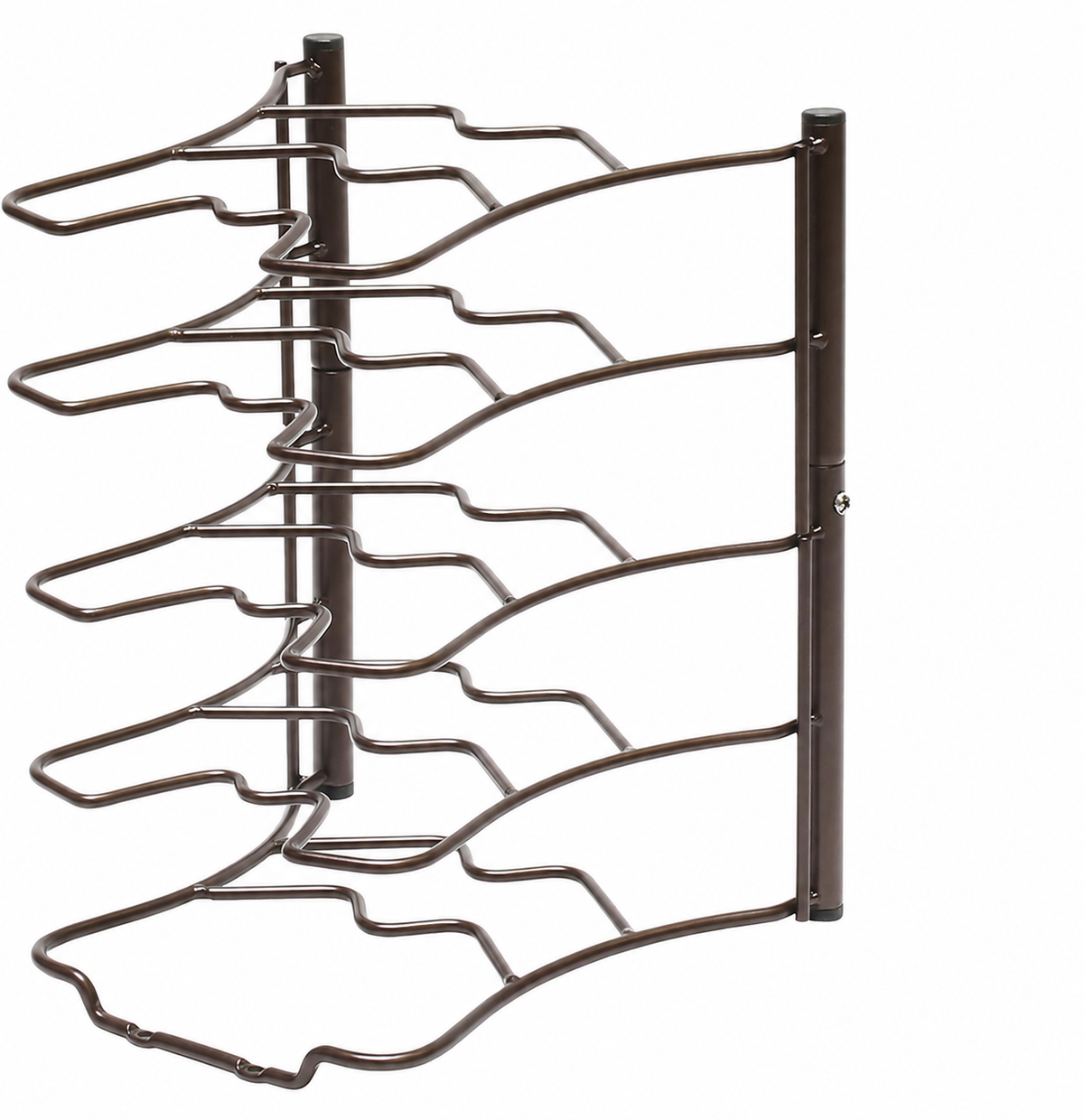 Bronze Alloy-Steel Pan Organizer Rack - main view
