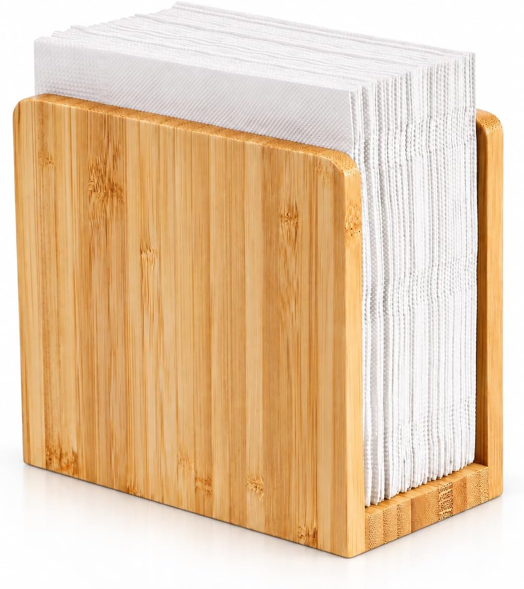Bamboo Upright Table Napkin Holder - main view