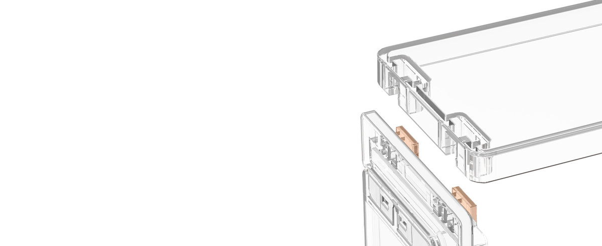 Clear Tiered Spice Shelf - view 2