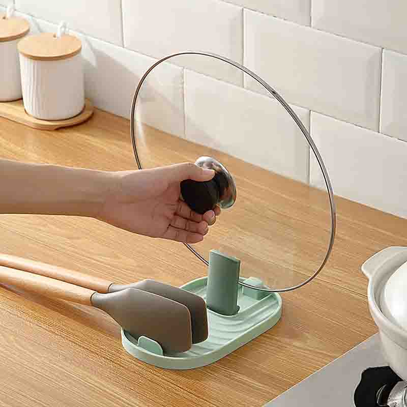 Spoon and Pot Lid Rest - view 2