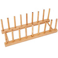Bamboo Plate and Cutting Board Rack - main view
