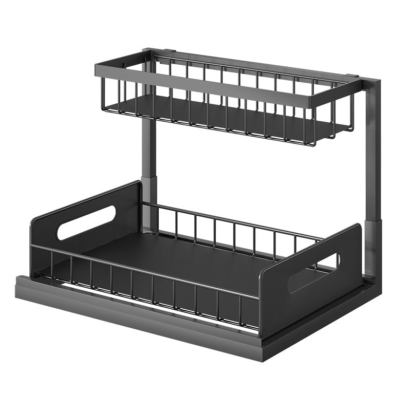 Two-Tier Pull-Out Cabinet Organizer - main view